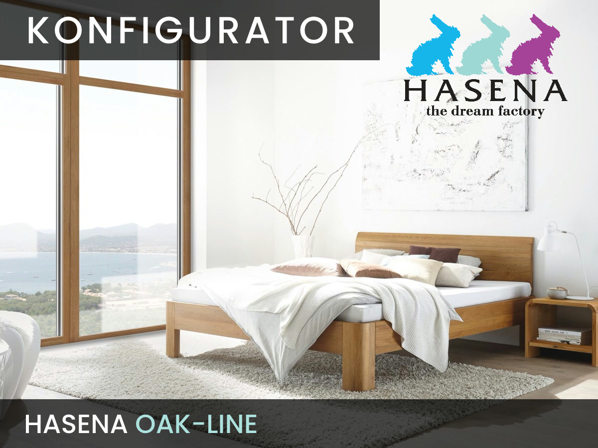 Konfigurator: Oak-Line Massivholzbett