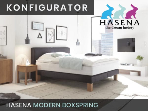 Konfigurator: Modern Boxspringbett
