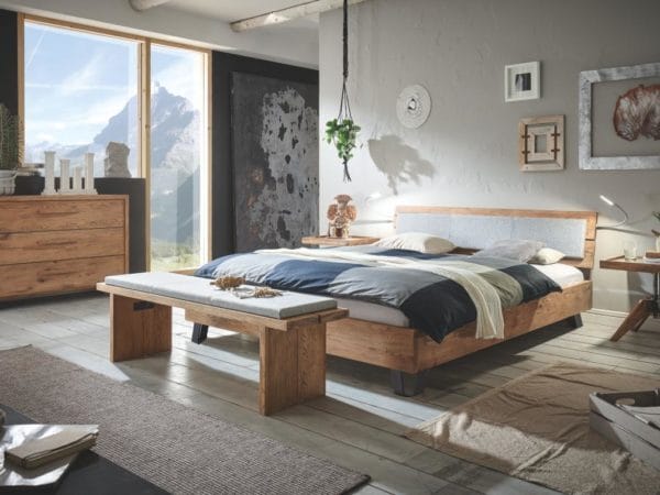 Jeno Alpa Bett – Oak-Wild Vintage Cadro 18