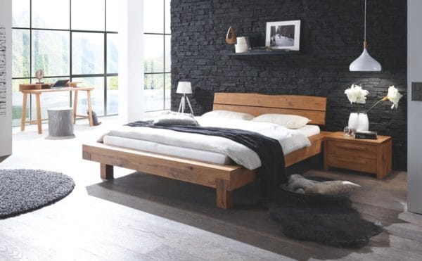 Ivio Naturo Bett - Oak-Wild Aosta 16