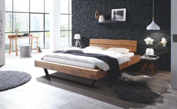 Slid Naturo Bett - Oak-Wild Aosta 16