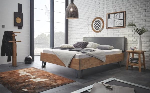 Jeno Obag Bett - Oak-Wild Vintage Cadro 23