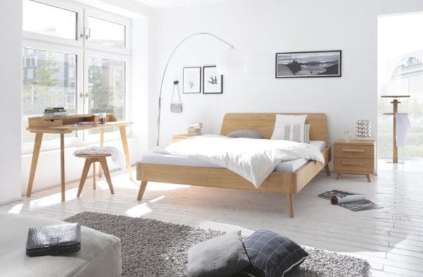 Masito Edda Bett - Oak-Bianco Modul 18