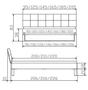 Indus Ronna Bett - Factory Line Loft 18 - Konstruktion