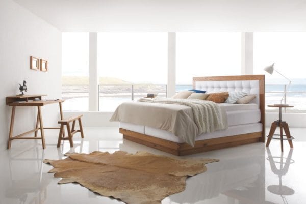 Hasena Bett Massiva Boxspring, Rocc Sockel, Torino Kopfteil