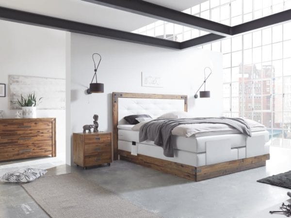 India Boca Boxspringbett – Factory