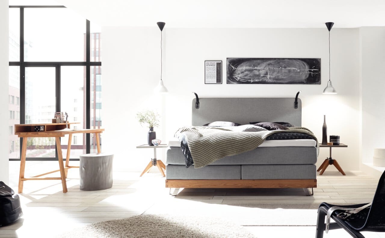 Lucina Jeno Boxspringbett – Massiva