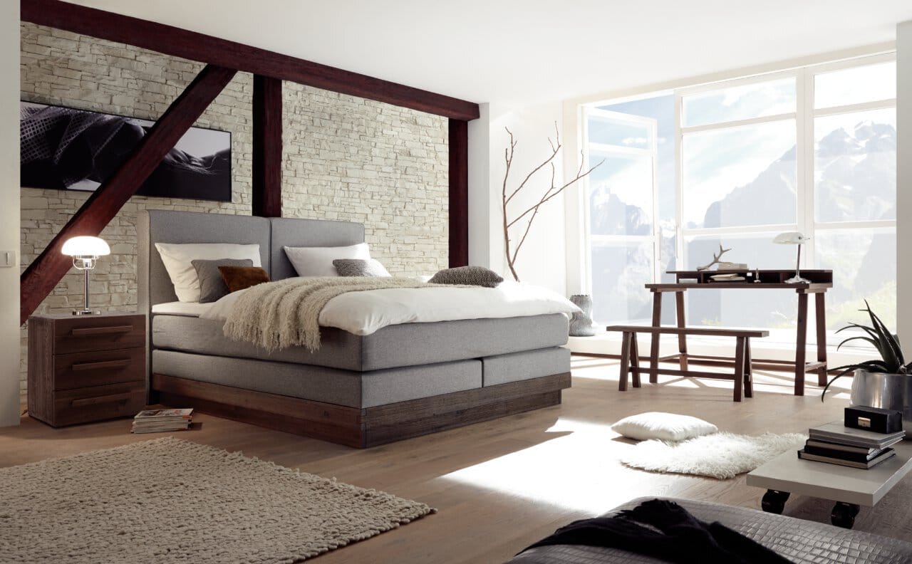 Palermo Rocc Boxspringbett – Massiva