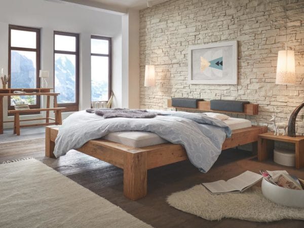 Balco Massivholzbett – Oak-Wild Bormio 18