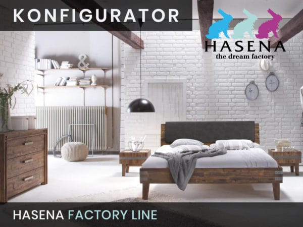 Konfigurator: Factory-Line Massivholzbett