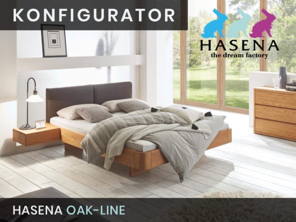 Konfigurator: Oak-Line Massivholzbett