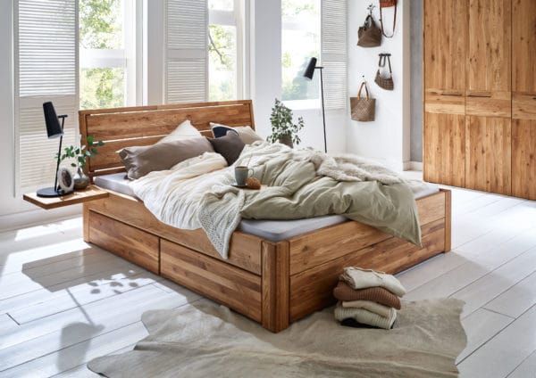 Konfigurator: Easy Sleep II Massivholzbett mit Schubladen – Bild 3
