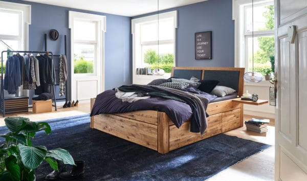 Konfigurator: Easy Sleep II Massivholzbett mit Schubladen – Bild 4