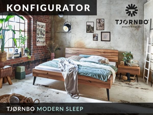 Konfigurator: Modern Sleep Massivholzbett