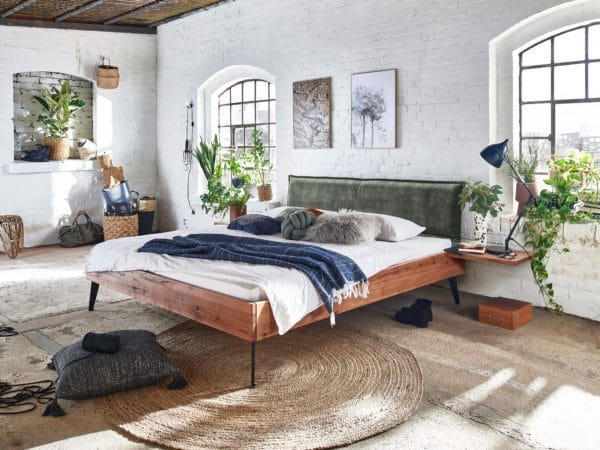 Modern Sleep Nachttisch Ablage (optional mit Schublade) – Bild 2
