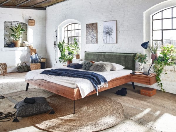 Modern Sleep Nachttisch Ablage (optional mit Schublade) – Bild 3