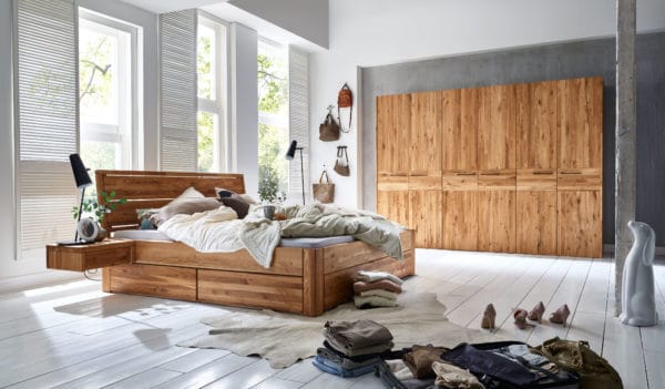 Ella Massivholzbett mit Schubladen - Easy Sleep II – Bild 4