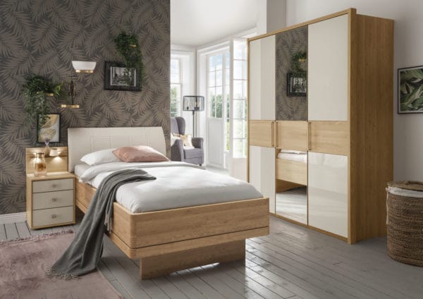 Kleiderschrank Kiruna II mit Spiegel – Bild 2