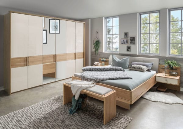 Kleiderschrank Kiruna II mit Spiegel