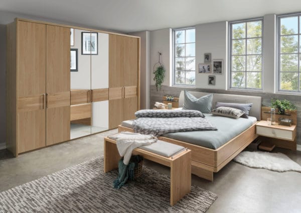 Kleiderschrank Kiruna I mit Spiegel
