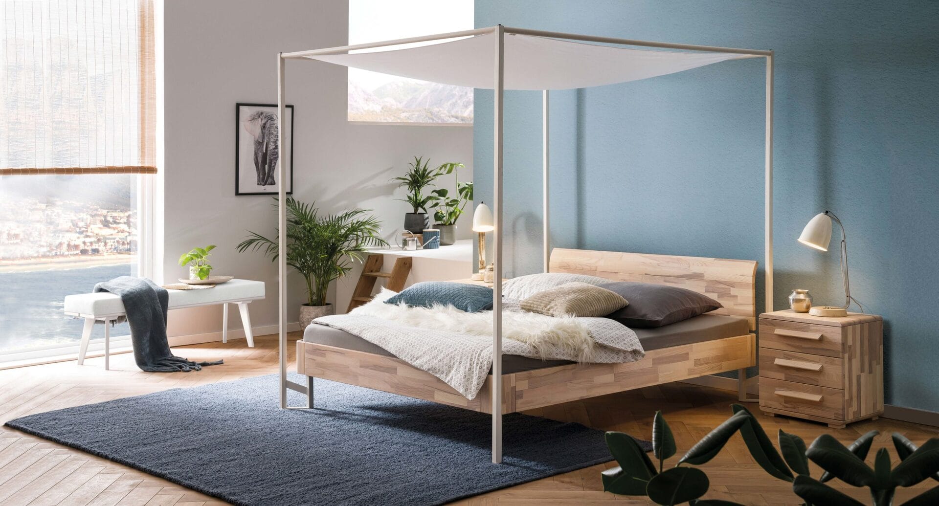 Pegasus Bett – Himmelbett