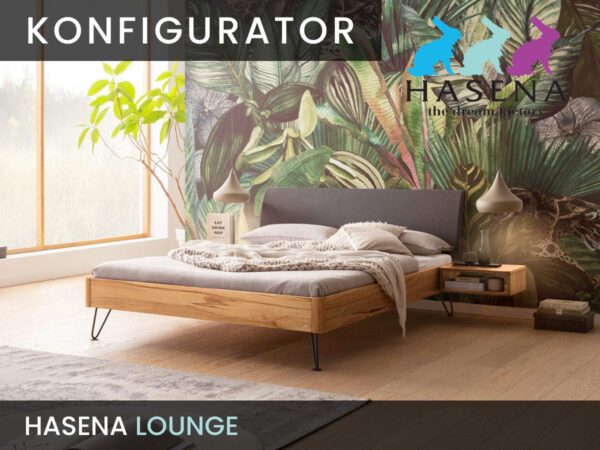 Konfigurator: Lounge Massivholzbett